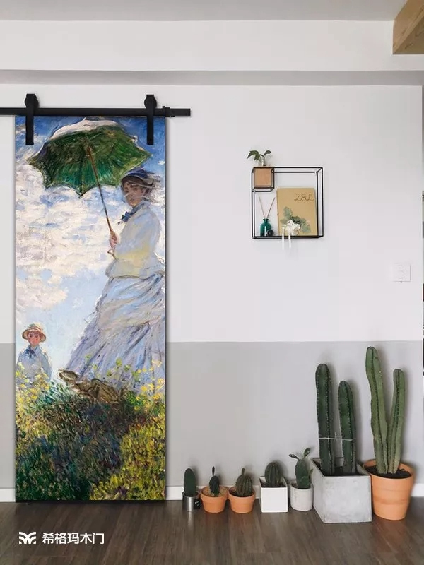 希格玛木门创意彩绘系列，勾勒缤纷色彩之家