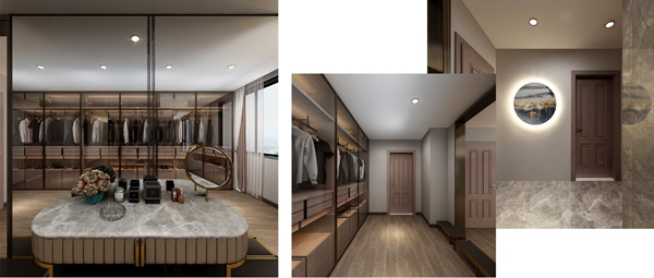 霍尔茨木门奢华别墅样板间 诠释家居空间的高级感