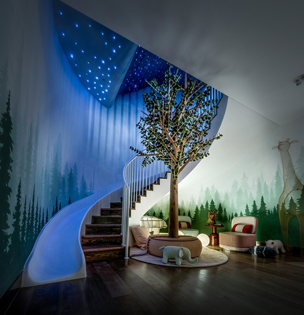 郁林木业：932㎡独栋别墅设计案例，感受东西方文化的交融