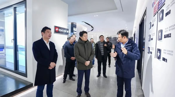 亿合门窗【快讯】热烈欢迎天长市委副书记、市长杜永冰一行莅临亿合门窗调研指导工作