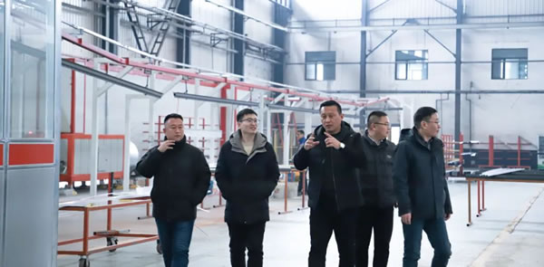 共筑梦想 | 热烈欢迎兰迪真空玻璃公司高层莅临格瑞邦参观交流！