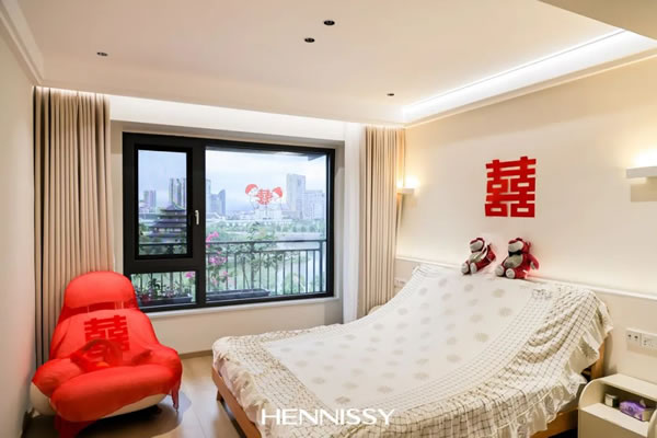 轩尼斯门窗·家居案例 | 高甜奶油风婚房，向往的美好生活
