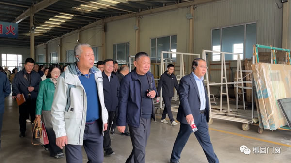 檀固·动态|欢迎河北省建筑装饰业协会考察团莅临我厂参观指导