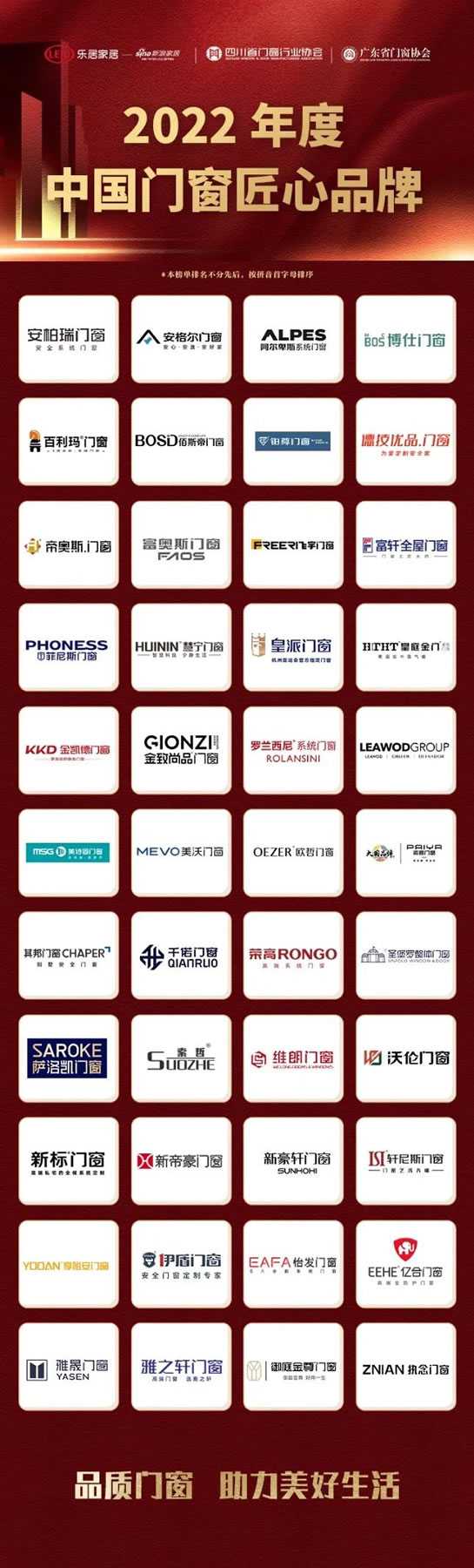 捷报｜2022中国家居新时代盛典暨金致奖颁奖典礼隆重揭晓，沃伦门窗斩获四大殊荣！