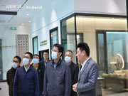 佛山市南海区委副书记、区长王勇一行莅临安柏瑞门窗调研指导工作